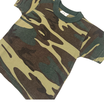 Vintage Camo Baby T-Shirt – 9–12M