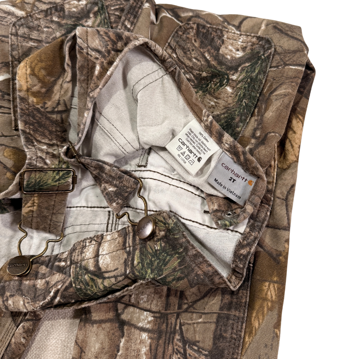 Carhartt Realtree Camo Overalls – 2T