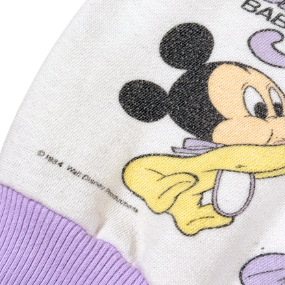 Vintage 1984 Disney Babies Mickey & Minnie Sweatshirt – 0–6M