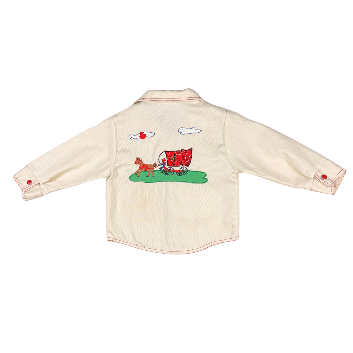 Rare Vintage 1970s Cowboy Western Two-Piece Set | 12M
