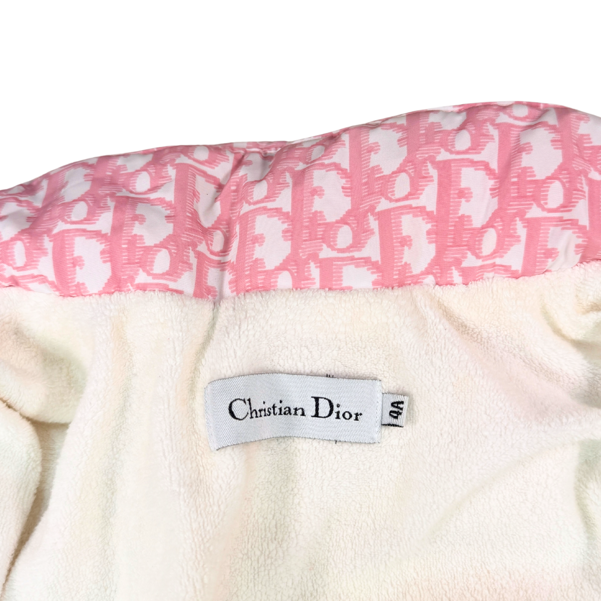 Vintage Christian Dior Pink Trotter Puffer Jacket – 4Y