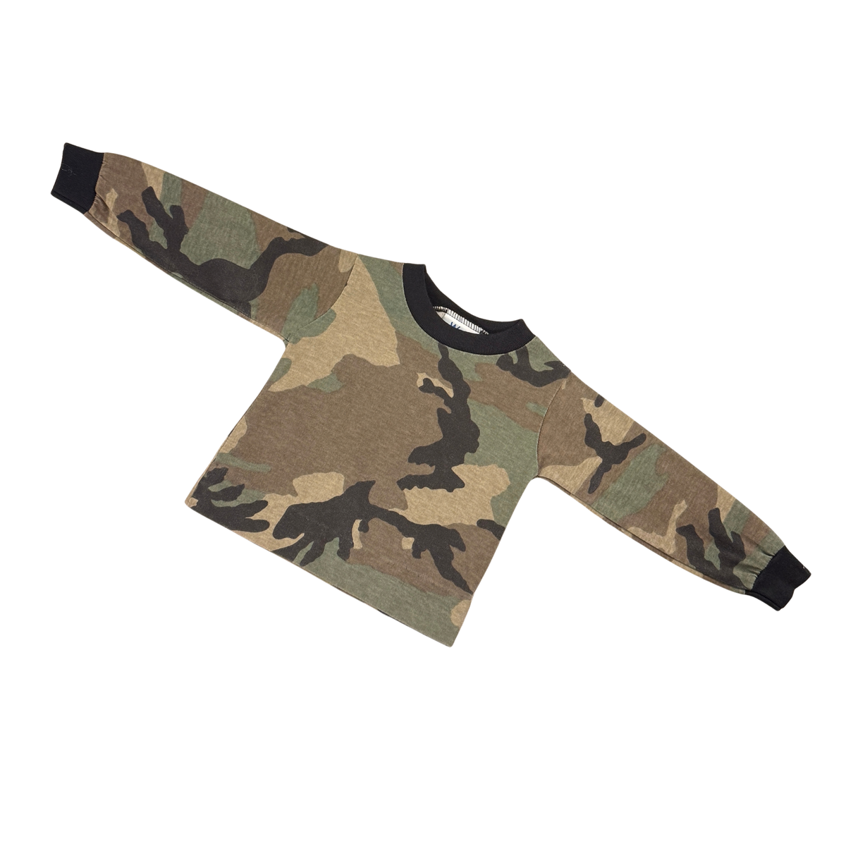 Vintage 90s Single Stitch Camo Long Sleeve – 2T
