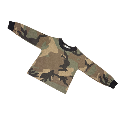 Vintage 90s Single Stitch Camo Long Sleeve – 2T