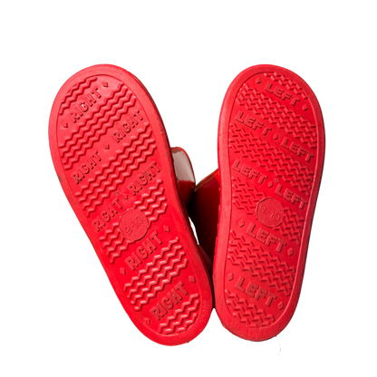 Vintage Sesame Street Red Rain Boots – 3–4Y