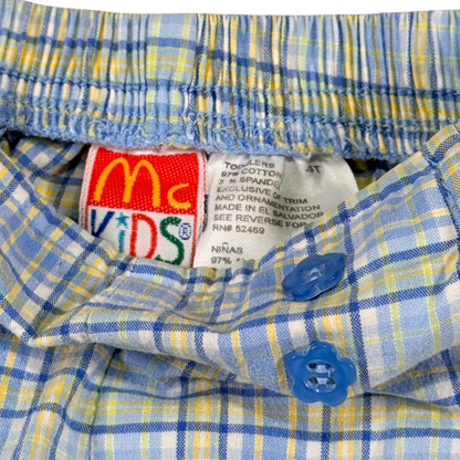 Vintage McKids Blue Plaid Pants – 4T