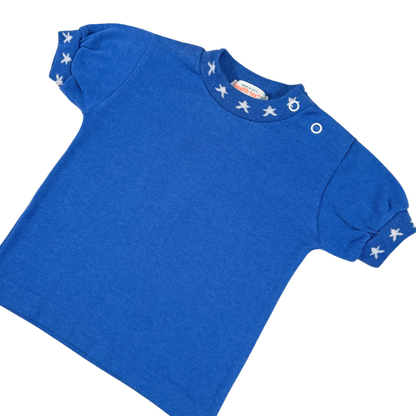 Vintage 70s Health-Tex Blue Star T-Shirt – 18M