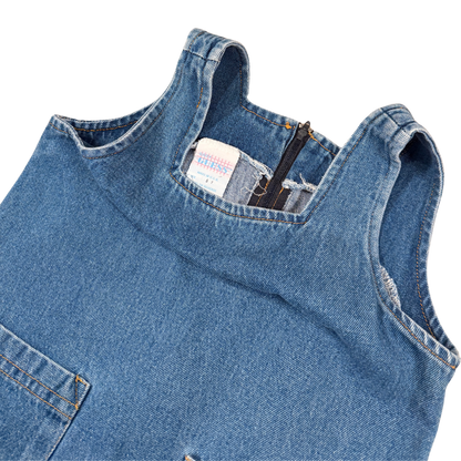 Vintage 90s Baby Guess Denim Dress – 5Y