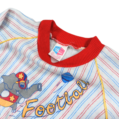 Vintage 90s Toddler Football Sweatshirt – 12M