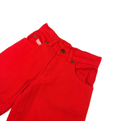 Vintage Baby Guess Red Denim Shorts – 2Y