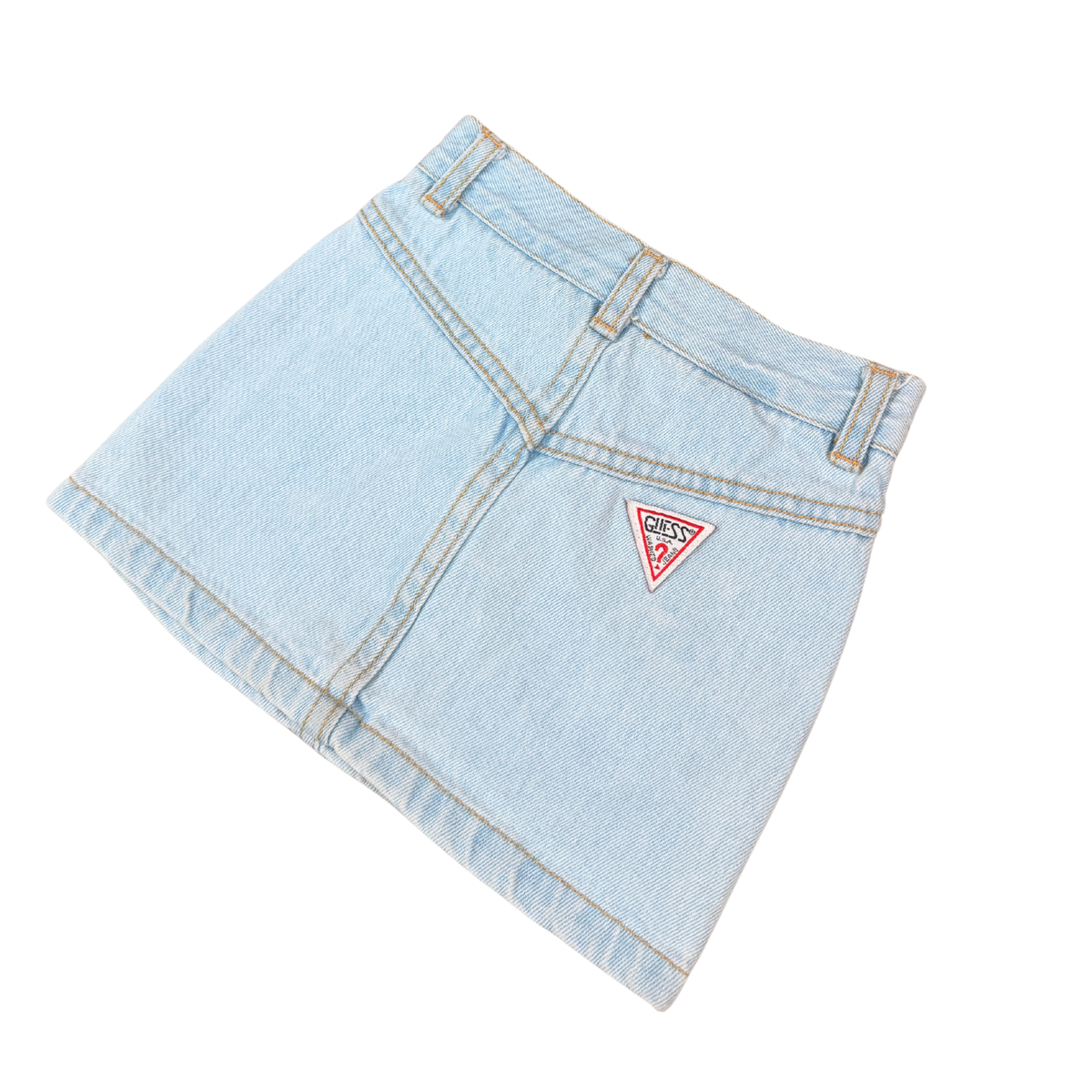 Vintage Baby Guess Light Wash Denim Skirt – 12M