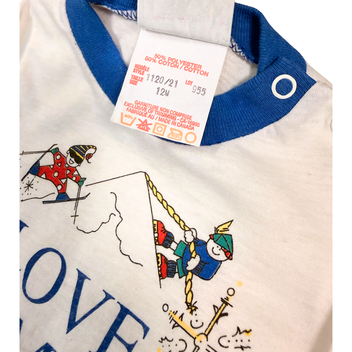 Vintage “I Love Mommy” Long Sleeve – 12M