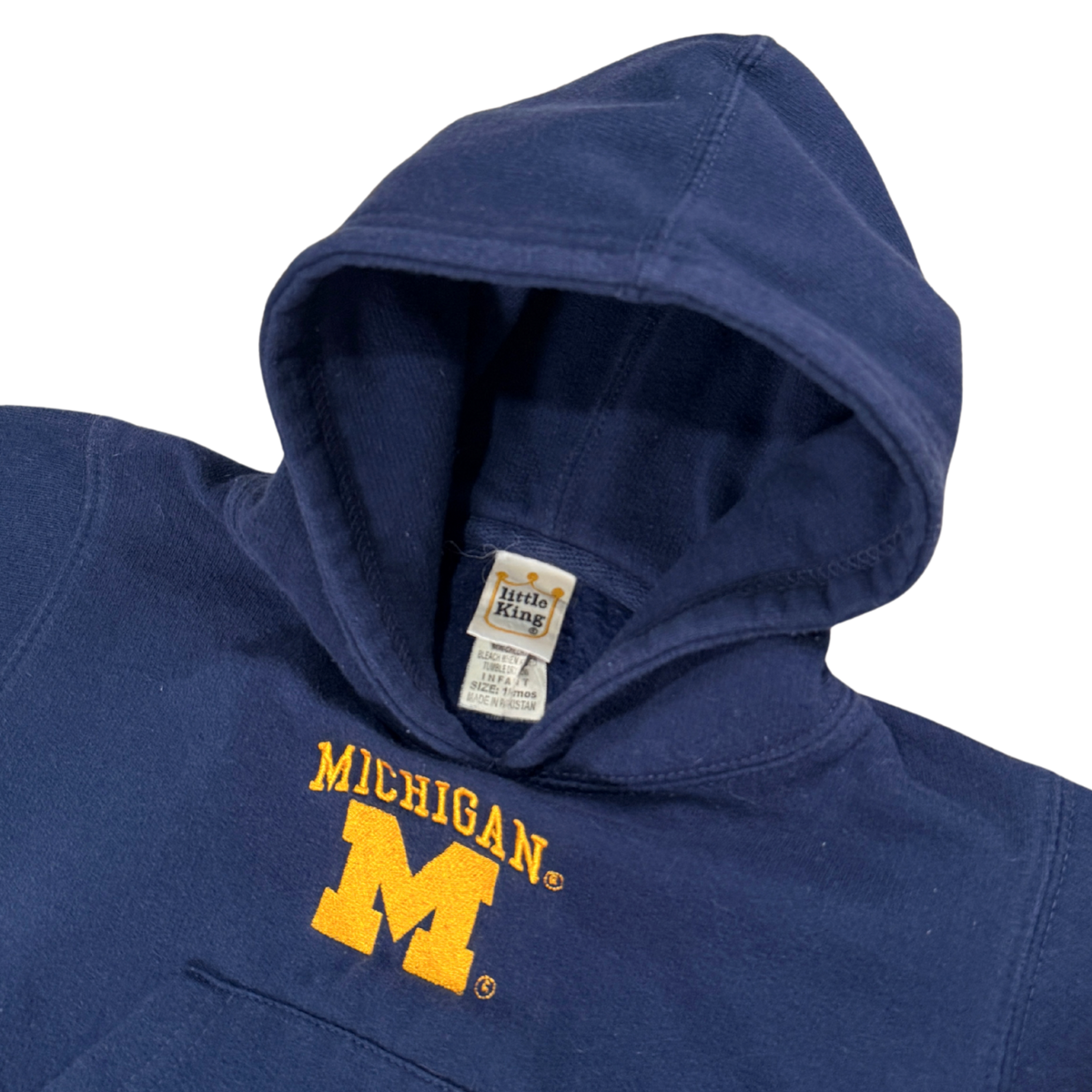 Vintage Michigan Wolverines Hoodie – 18M