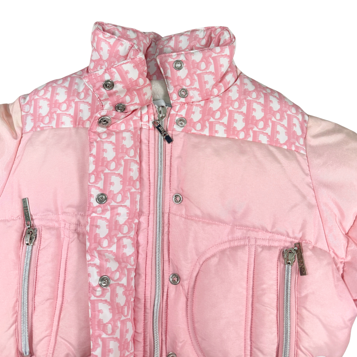 Vintage Christian Dior Pink Trotter Puffer Jacket – 4Y