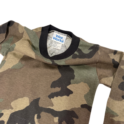 Vintage 90s Single Stitch Camo Long Sleeve – 2T