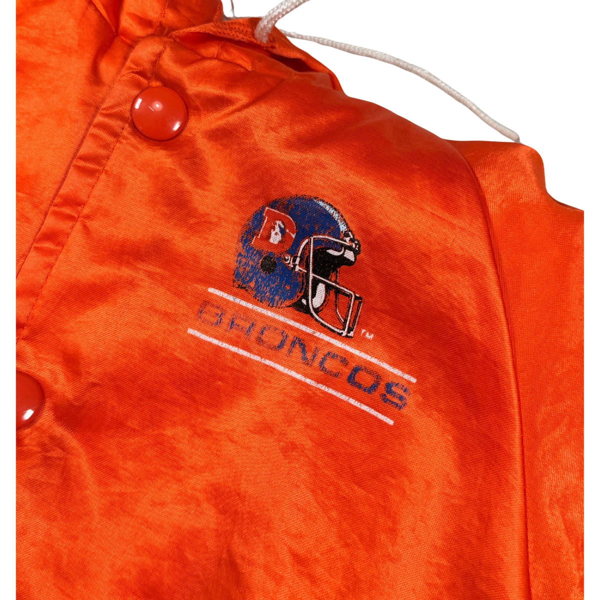 Vintage 80's Denver Broncos Hooded Jacket – 2–3Y