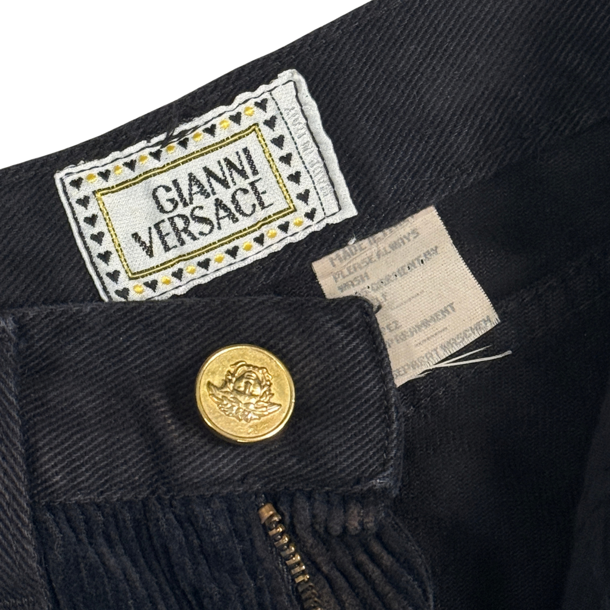 Rare Vintage 1980s Gianni Versace Junior Pants – 3–4Y