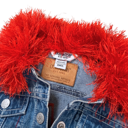 Rare Vintage Custom OshKosh Disney Denim Jacket – 12M