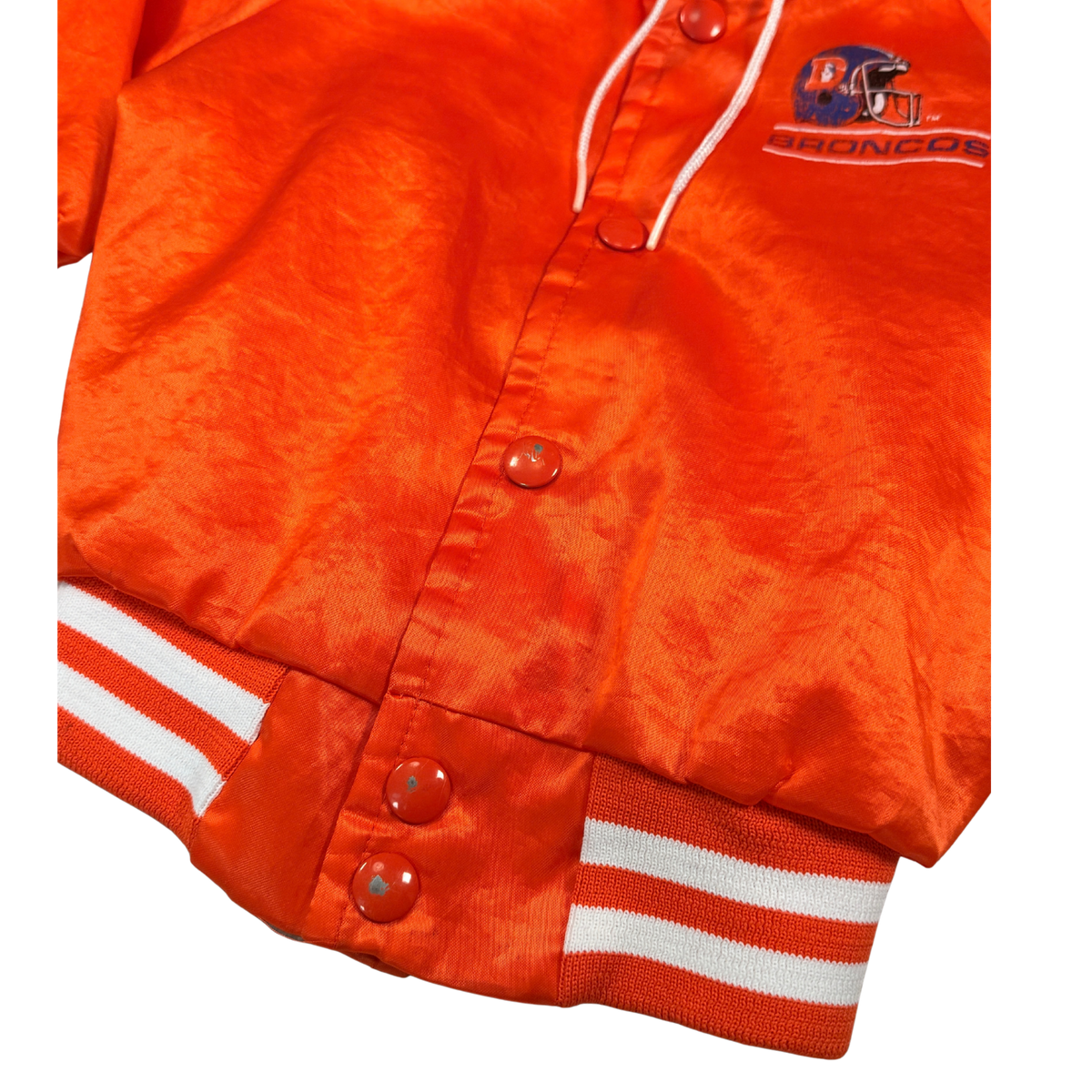 Vintage 80's Denver Broncos Hooded Jacket – 2–3Y