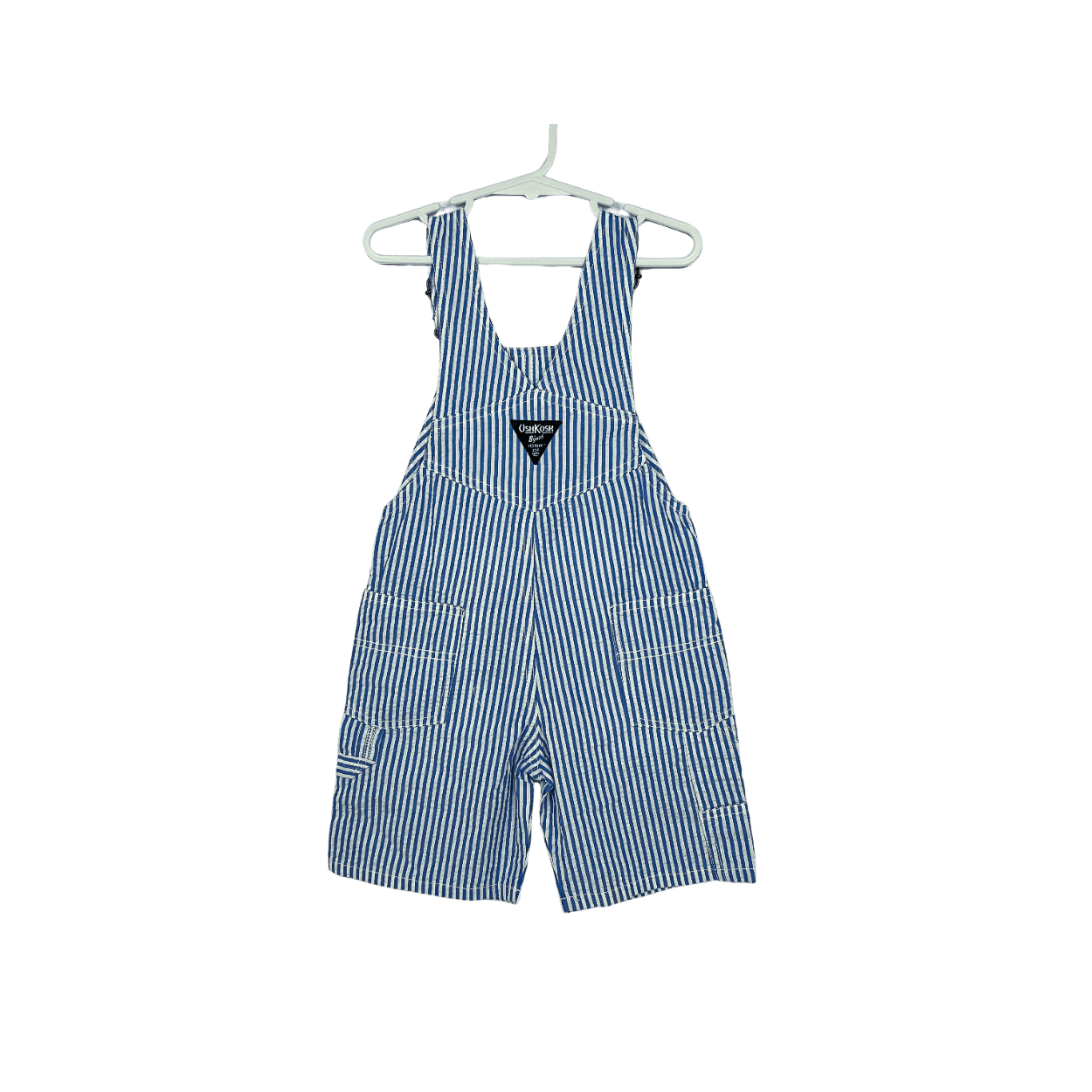 OshKosh Vintage Stripe Shortalls – 2 Years