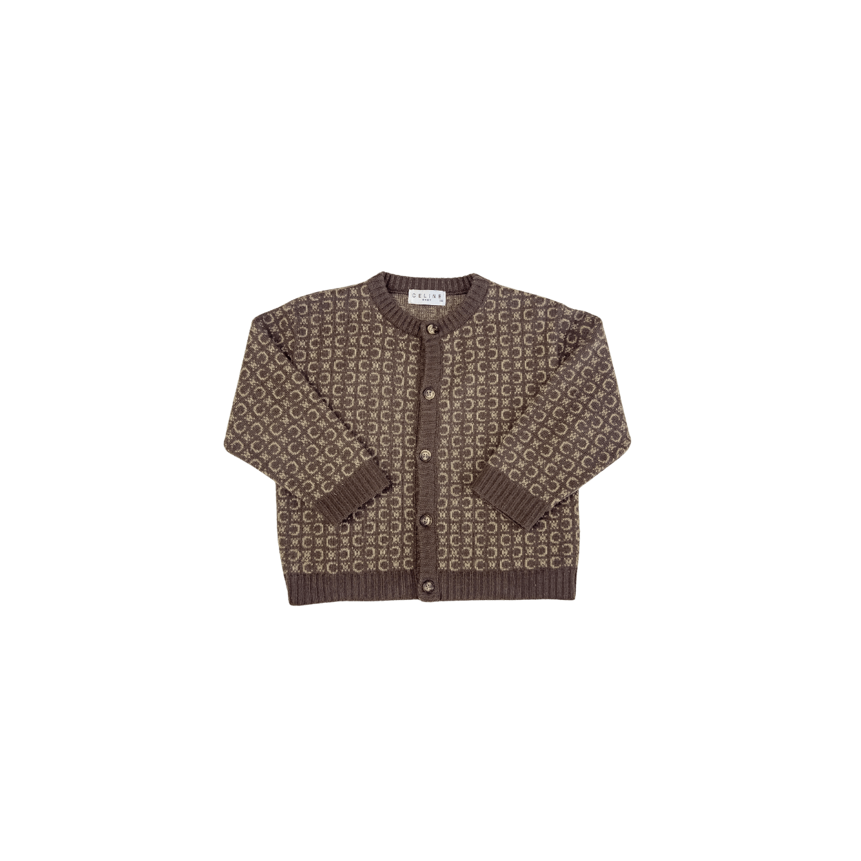 CELINE Vintage Baby Cardigan – Size 2-3Y