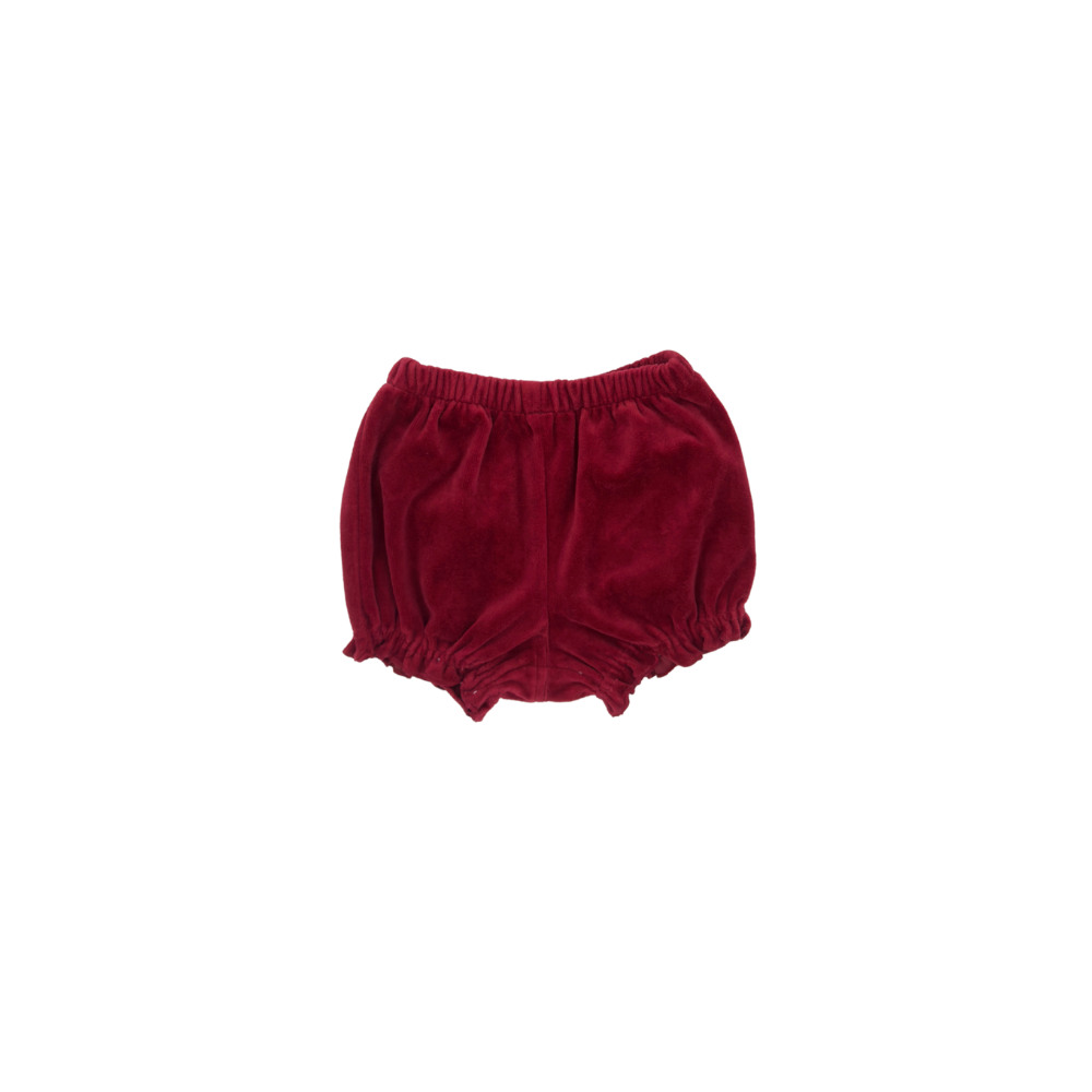 Celine Vintage Velour Baby Bloomers – 9–12 Months