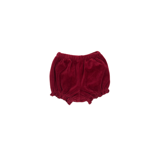 Celine Vintage Velour Baby Bloomers – 9–12 Months