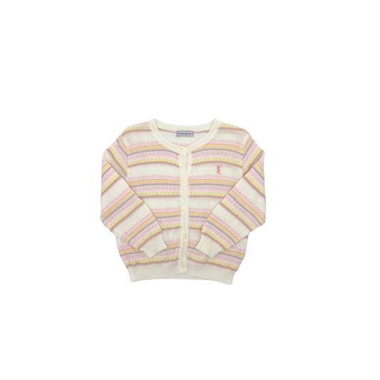 Yves Saint Laurent Enfants Pastel Cardigan – 12–18 Months