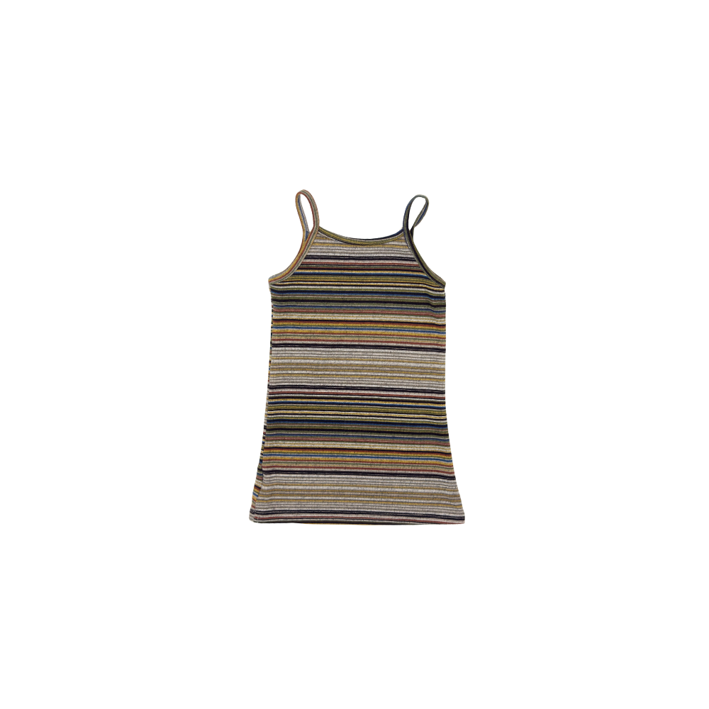 Vintage Stripe Knit Dress – 2–3 Years