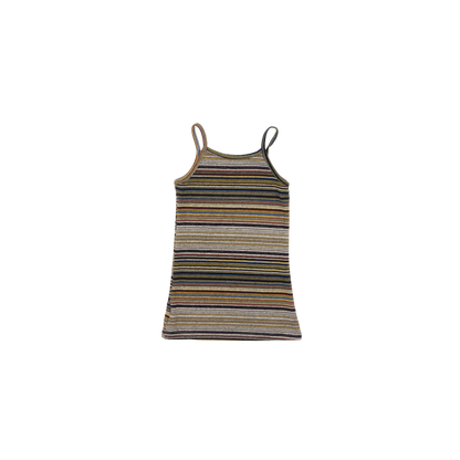 Vintage Stripe Knit Dress – 2–3 Years