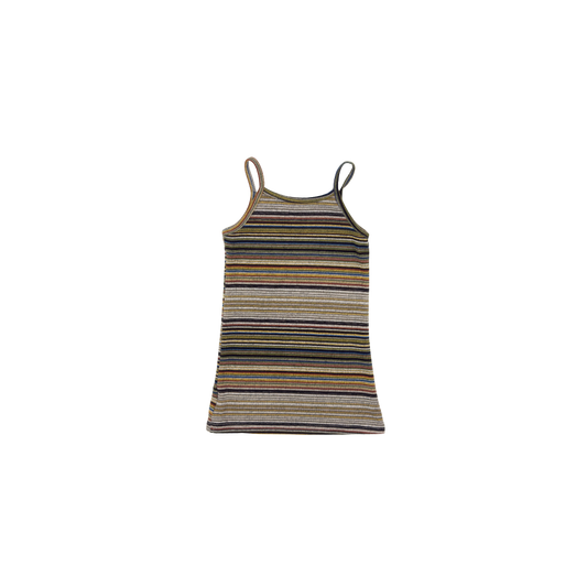 Vintage Stripe Knit Dress – 2–3 Years