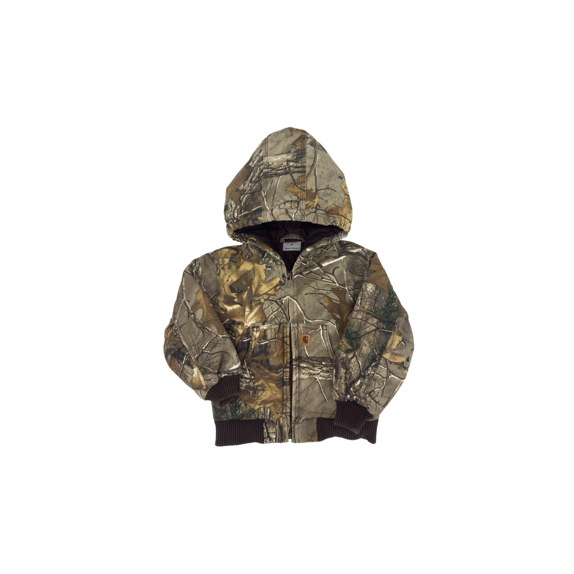 Carhartt Camo Hooded Jacket – 2T