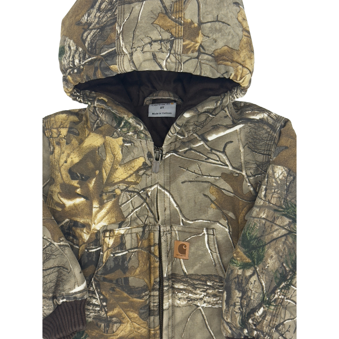 Carhartt Camo Hooded Jacket – 2T