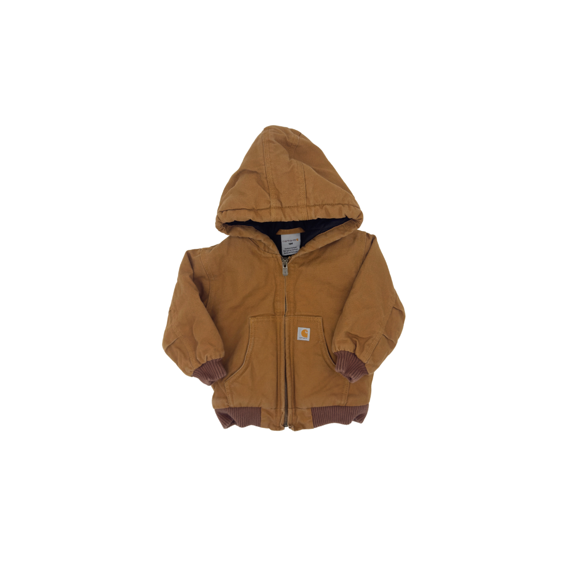 Carhartt Duck Hooded Jacket – Size 18M