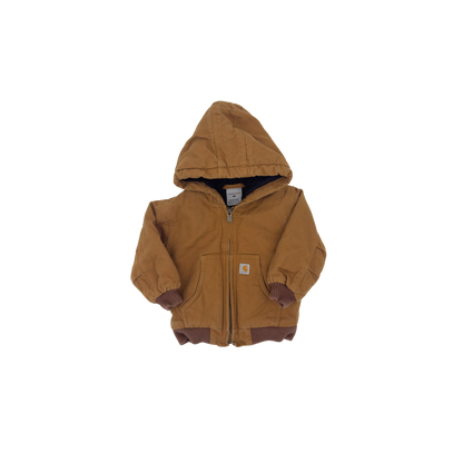Carhartt Duck Hooded Jacket – Size 18M