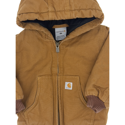 Carhartt Duck Hooded Jacket – Size 18M