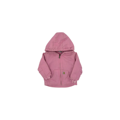 Carhartt Duck Hooded Jacket – 12M (Pink)