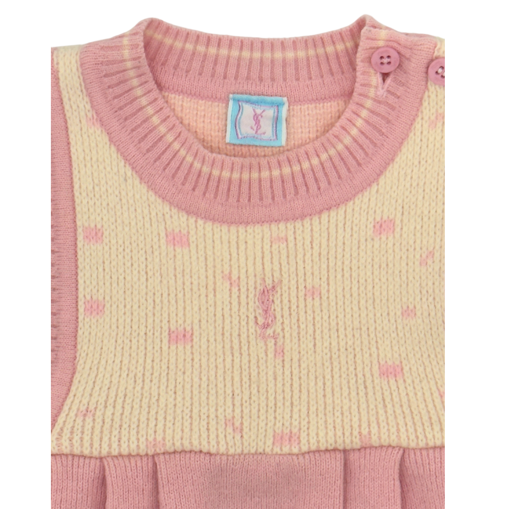 YSL Baby Knitted Dress Size 12–18 Months