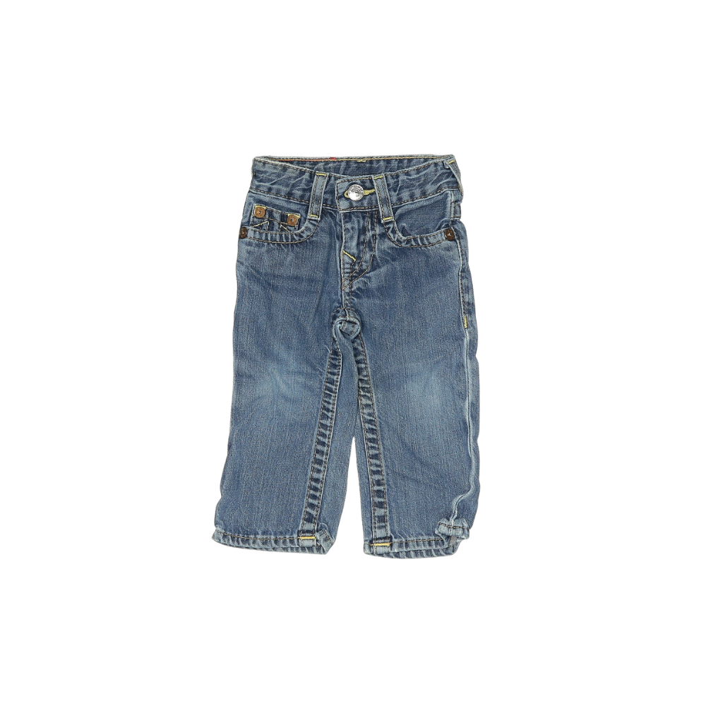 True Religion Baby Jeans – Size 6–12 Months