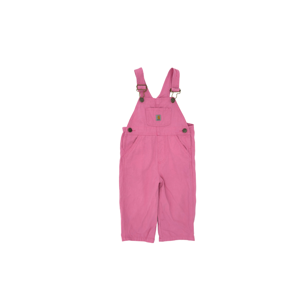 Carhartt Pink Overalls – Size 2–3 Years