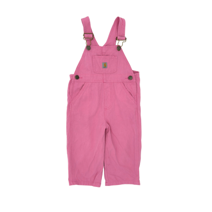 Carhartt Pink Overalls – Size 2–3 Years