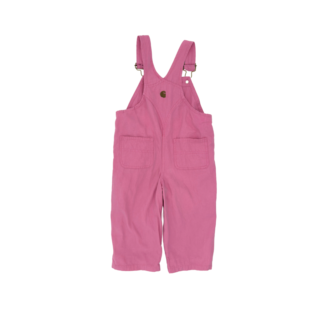 Carhartt Pink Overalls – Size 2–3 Years