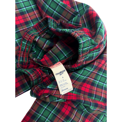 OshKosh Vintage Plaid Pants – Size 4