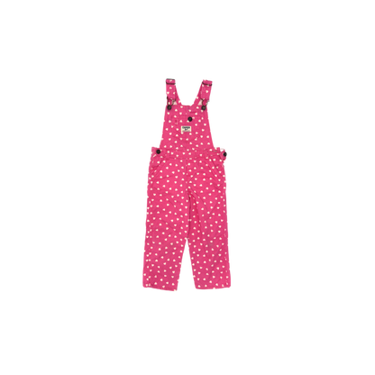 OshKosh Heart Print Overalls — Size 3