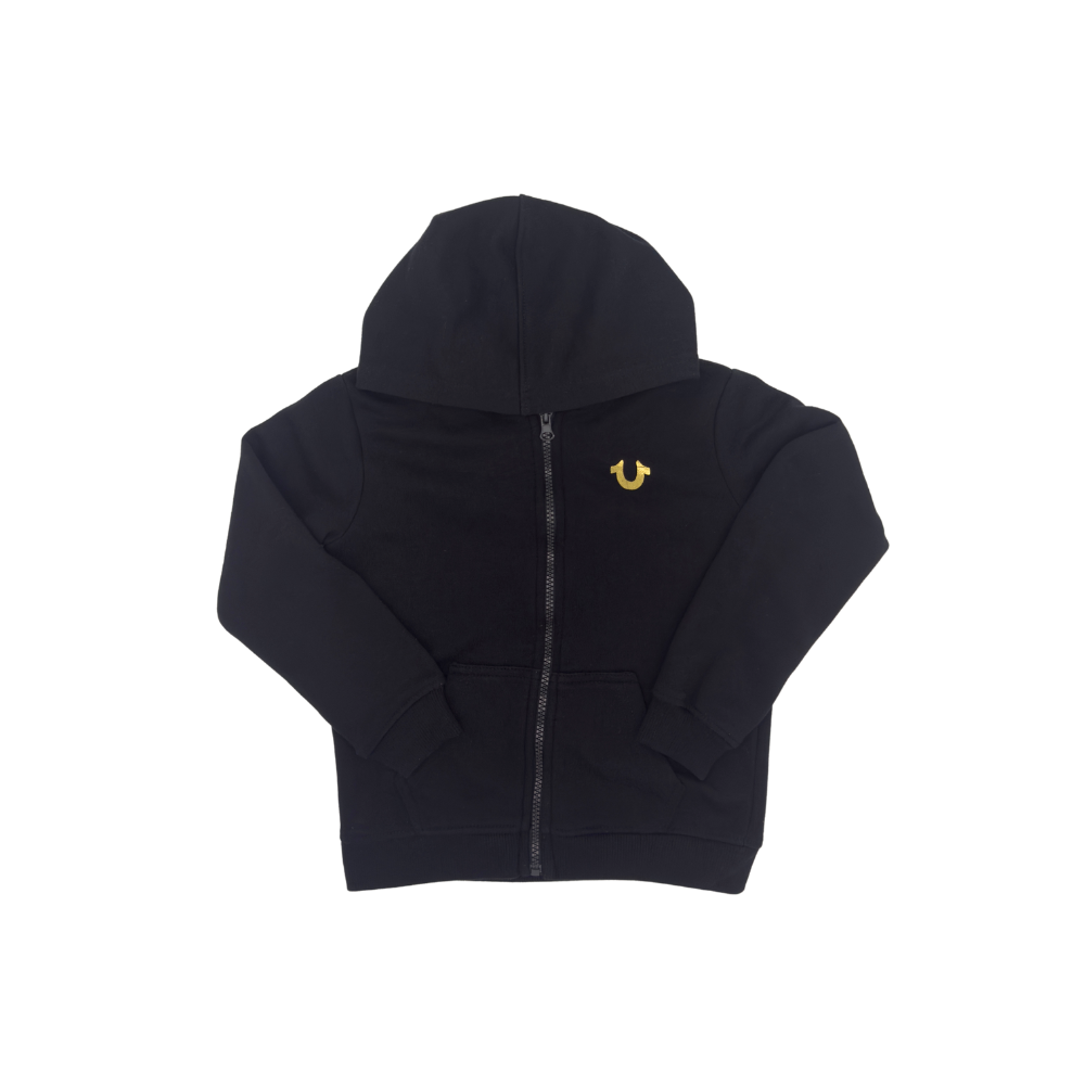 True Religion Zip Hoodie – Size 4-5y
