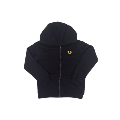 True Religion Zip Hoodie – Size 4-5y