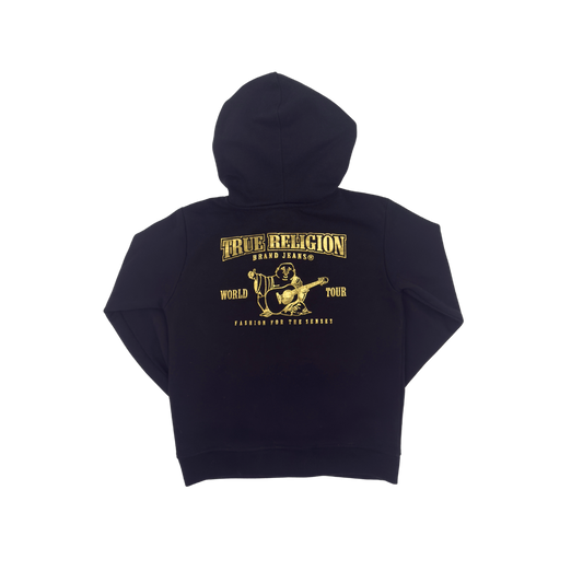 True Religion Zip Hoodie – Size 4-5y