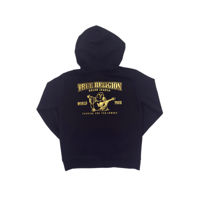 True Religion Zip Hoodie – Size 4-5y
