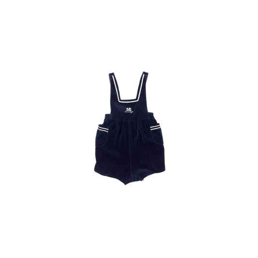 Courrèges Velvet Overalls – Size 18-24M