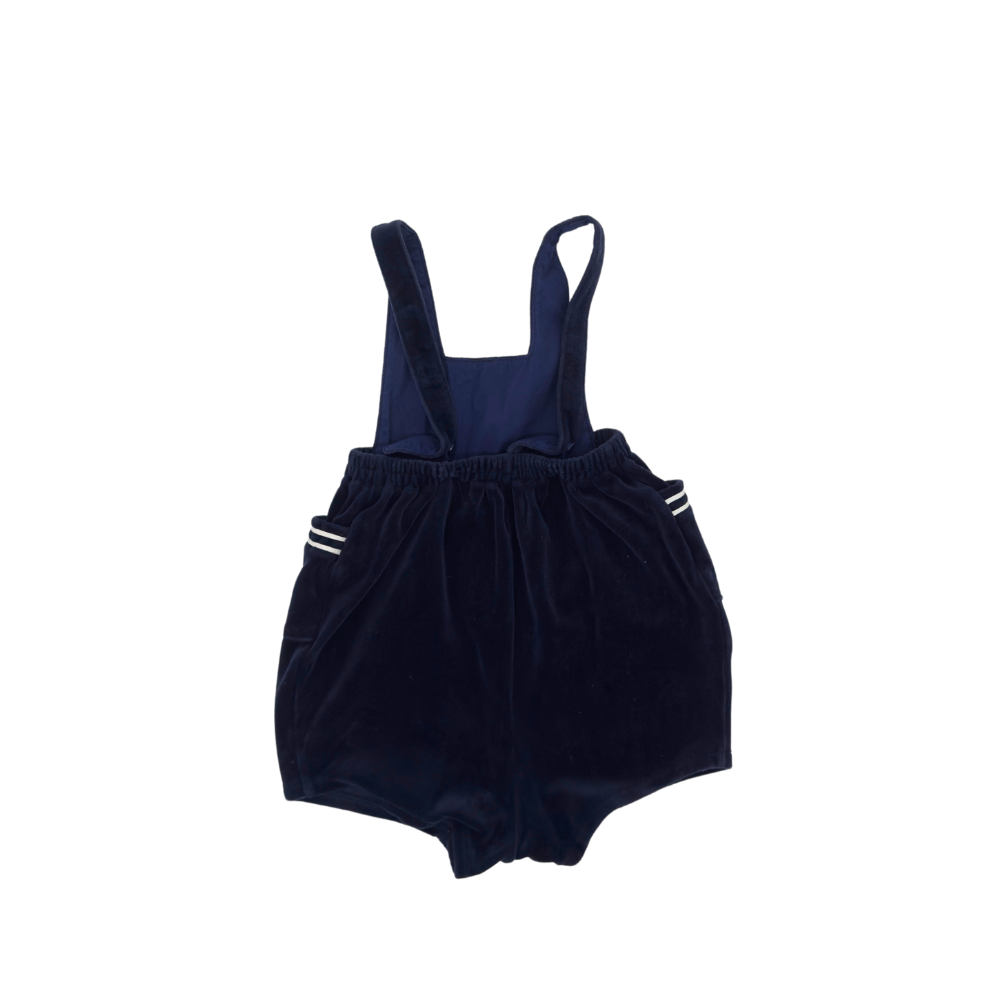 Courrèges Velvet Overalls – Size 18-24M
