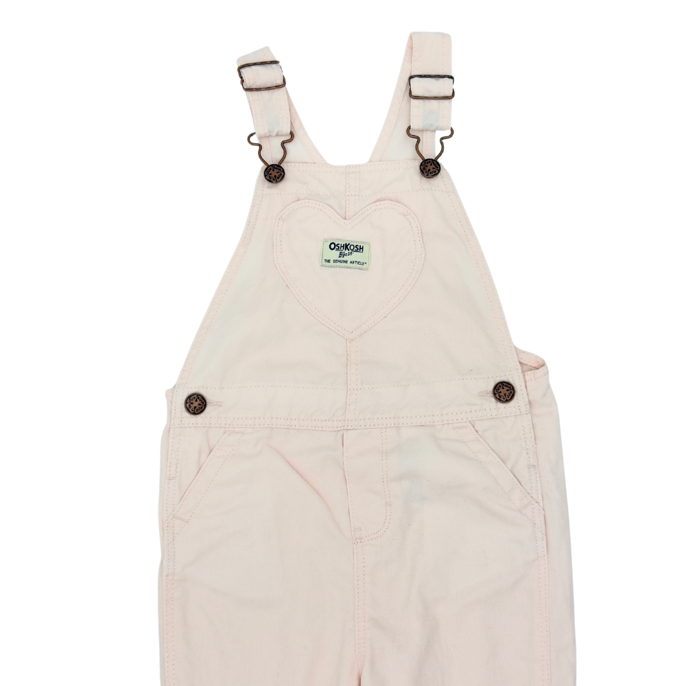 OshKosh Heart Pocket Overalls – Size 3T